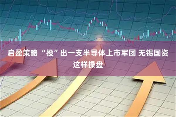 启盈策略 “投”出一支半导体上市军团 无锡国资这样操盘
