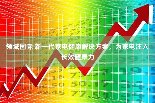 领域国际 新一代家电健康解决方案，为家电注入长效健康力
